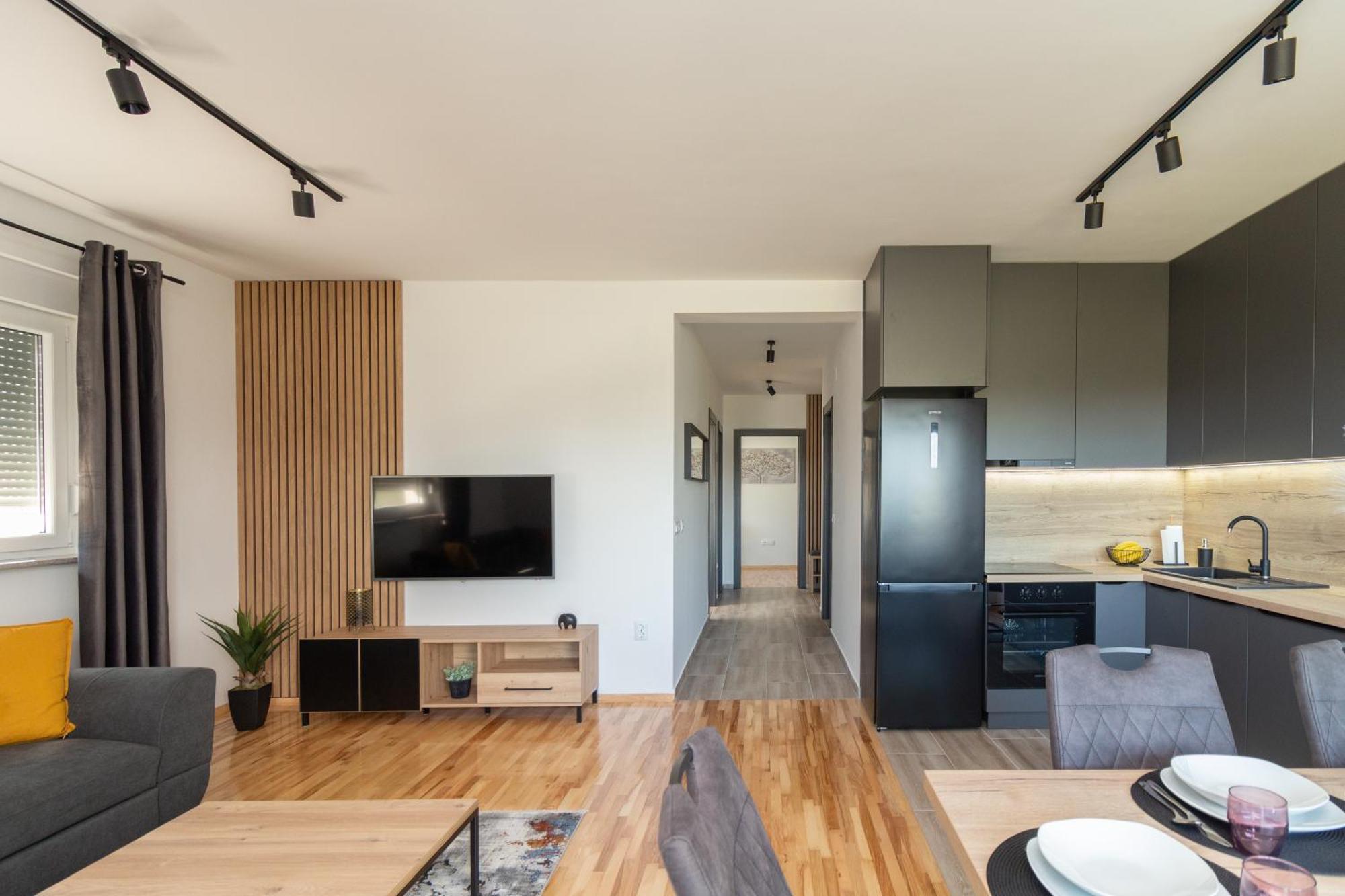 Modern And Spacious Apartment Helena Near The Beach Privlaka  Zewnętrze zdjęcie